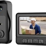 X6 Video Doorbell with 4.3'' Monitor, 2.4G Wireless Intercom Doorbell System, Non-WiFi Live View, Two-Way Audio, 130° HD Camera, IR Night Vision, Easy Installation for Home Security