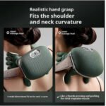 Massage Master Jinmu3 – Portable Electric Heated Massager for Neck & Shoulder Pain Relief, Deep Tissue Muscle Relaxation with Simulated Human Hand Kneading, Ergonomic Design, Wireless & Rechargeable – Home, Office & Travel - Image 3