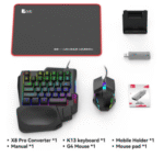 X8 Pro Gaming Combo – Backlit Gaming Keyboard and Mouse Set with RGB Lighting, Ergonomic Design, Adjustable DPI – Wired USB Gaming Kit for PC, Laptop, PS4, Xbox - Image 5