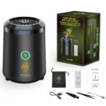 Car With Quran Speaker, Portable Arabian Electronic Aromatherapy Incense Burner, Quran Speaker Rechargeable USB-C Aromatherapy Machine Aroma Diffuser Remote And App Control Mini Burner SQ-500