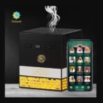 SQ718 Bakhoor Incense Burner with Quran Speaker, App and Remote Control, Bluetooth Quran Speaker with LED Night Light, Digital Bakhoor Burner with Full Quran. - Image 3