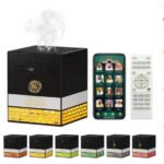 SQ718 Bakhoor Incense Burner with Quran Speaker, App and Remote Control, Bluetooth Quran Speaker with LED Night Light, Digital Bakhoor Burner with Full Quran. - Image 4