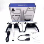 M15 Plus Game Stick 4K 2.4G Wireless Dual Controllers,64G Built-in 20000 Retro Video Games,Classic TV Retro Game Console